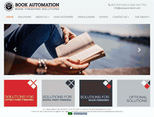 Tablet Screenshot of bookautomation.com